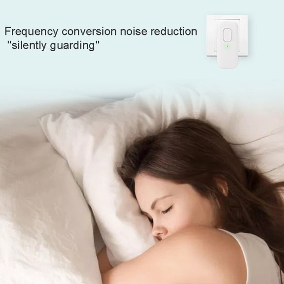ZCC01 Ultrasonic Mosquito Repellent Mouse Repellent Mite Removal Instrument US Plug(White)