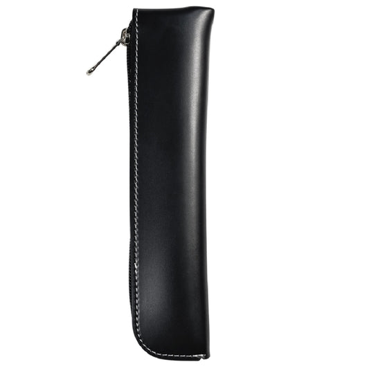 AhaStyle WG11 Leather Nib Pen Holder Pen Case Convenience Anti Lost Bag(Black) - Pen Holder by AhaStyle | Online Shopping South Africa | PMC Jewellery | Buy Now Pay Later Mobicred