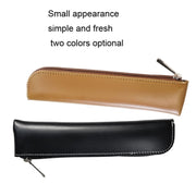 AhaStyle WG11 Leather Nib Pen Holder Pen Case Convenience Anti Lost Bag(Black)