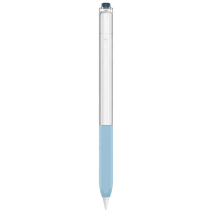 For Apple Pencil 2 AhaStyle PT-LC05 Jelly Style Translucent Silicone Protective Pen Case(Blue) - free shipping - PMC Jewellery - Order now!