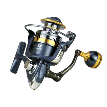 YUMOSHI KS7000 Spinning Fishing Reel Metal Rocker Metal Cup Reel - Fishing Reels by YUMOSHI | Online Shopping South Africa | PMC Jewellery | Buy Now Pay Later Mobicred