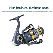 YUMOSHI KS7000 Spinning Fishing Reel Metal Rocker Metal Cup Reel