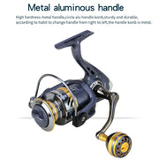 YUMOSHI KS7000 Spinning Fishing Reel Metal Rocker Metal Cup Reel