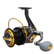 TF8000 Long-distance Casting Reel Large Gapless Sea Rod Fishing Reel Spinning Reel