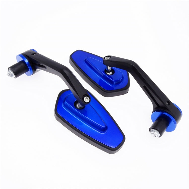 Motorcycle Handle All Aluminum Cherry Rearview Mirror(Black) - Side Mirrors by PMC TechLife | Online Shopping South Africa | PMC TechLife | Buy Now Pay Later Mobicred