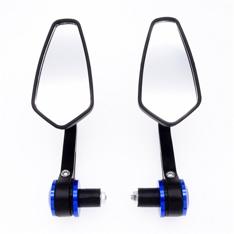 Motorcycle Handle All Aluminum Cherry Rearview Mirror(Black) - Side Mirrors by PMC TechLife | Online Shopping South Africa | PMC TechLife | Buy Now Pay Later Mobicred