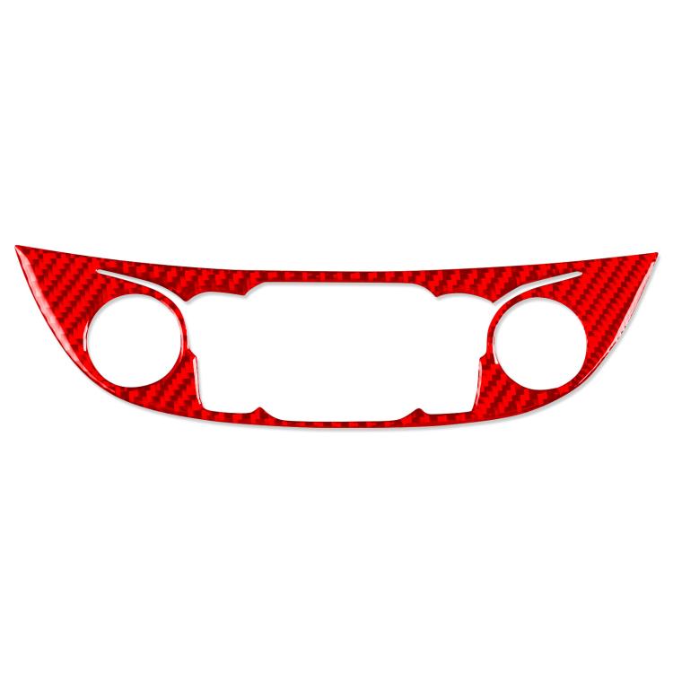 For Chevrolet Malibu 2016-2024 B Model Left-hand Drive Central Control Button Panel Sticker(Red) - Car Interior Mouldings by PMc TechLife | Online Shopping South Africa | PMc TechLife | Buy Now Pay Later Mobicred