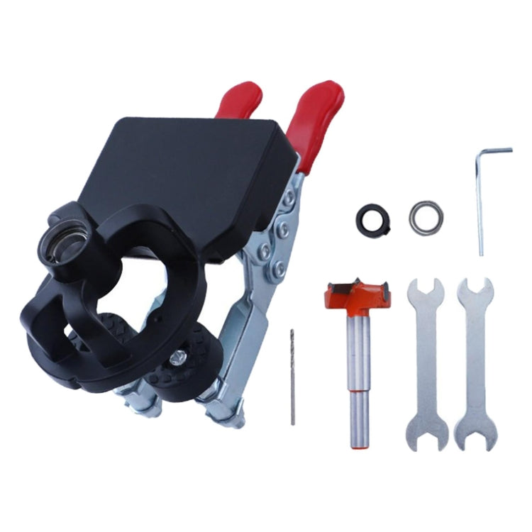 8 In 1 Aluminum Alloy 35mm Hinge Opener Hinge Punch Positioning Tool - Others by PMC TechLife | Online Shopping South Africa | PMC TechLife