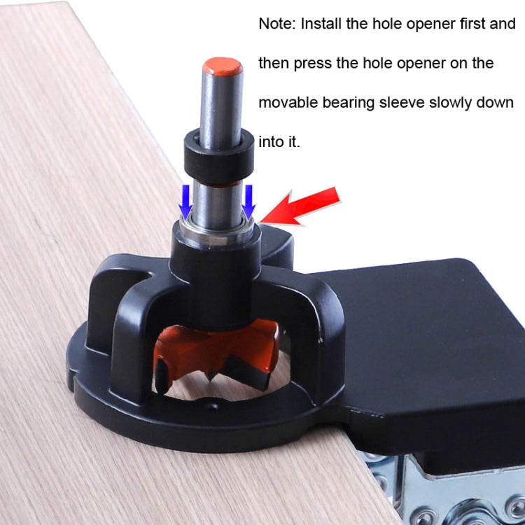 8 In 1 Aluminum Alloy 35mm Hinge Opener Hinge Punch Positioning Tool - Others by PMC TechLife | Online Shopping South Africa | PMC TechLife