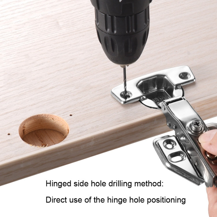 8 In 1 Aluminum Alloy 35mm Hinge Opener Hinge Punch Positioning Tool - Others by PMC TechLife | Online Shopping South Africa | PMC TechLife
