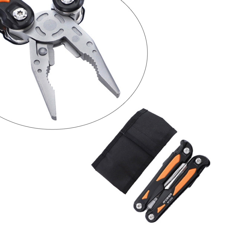 RDEER RT-2352 Multifunctional Pliers Folding Knife Outdoor Home Emergency Tool - free shipping - PMC TechLife - Order now!