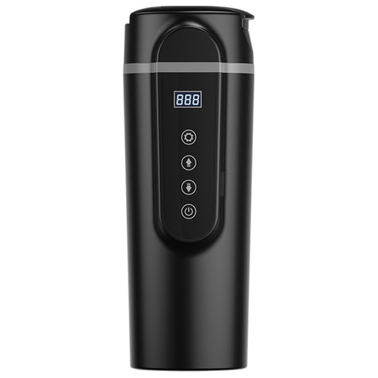SUITU  HQ-3900 24V/12V Car/Truck Heated Coffee Mug Smart Mug,Spec: Small Screen Black - free shipping - PMC Jewellery - Order now!
