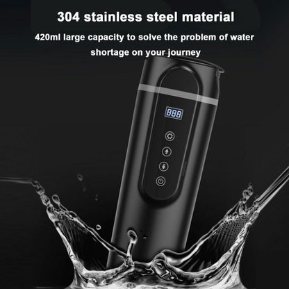 SUITU  HQ-3900 24V/12V Car/Truck Heated Coffee Mug Smart Mug,Spec: Small Screen Black - free shipping - PMC Jewellery - Order now!