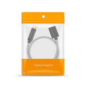 CC0316 1m Type-C / USB-C Male to Female Extension Cable Computer Phone Charging Cable(Black)