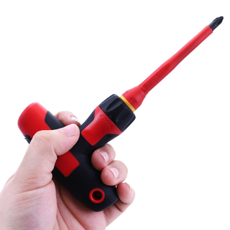 RDEER VDE-9912 12 In 1 Insulated Screwdriver Set Screwdriver Electrician Tools - free shipping - PMC Jewellery - Order now!