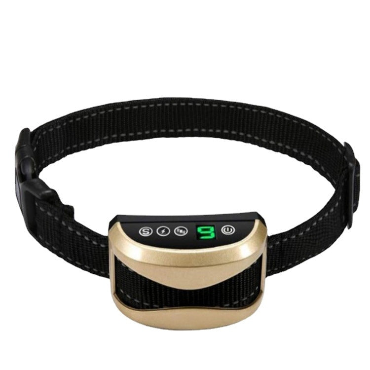 USB Rechargeable Waterproof Dog Bark Collar With Vibration And Beep(Gold) - free shipping - PMC TechLife - Order now!
