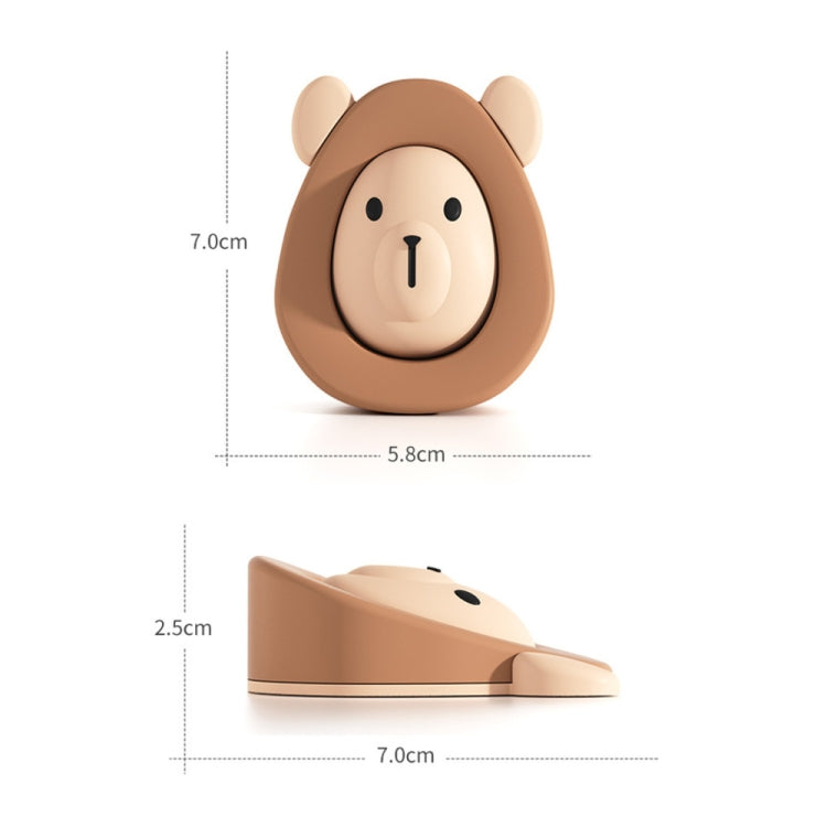 Cartoon Silicone Door Stopper Anti-Collision Door Blocker(Red Black) - Crash Pads by PMC TechLife | Online Shopping South Africa | PMC TechLife | Buy Now Pay Later Mobicred