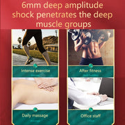 M02 Portable Fitness Multi-Gear Household Mini Fascial Massager(Black)