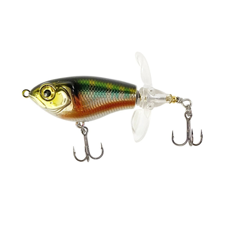 DF065 9g Double Paddle Tractor Surface Tether Roadrunner Fake Lure Long-distance Casting Lure(Champagne) - Fishing Lures by PMC TechLife | Online Shopping South Africa | PMC TechLife | Buy Now Pay Later Mobicred