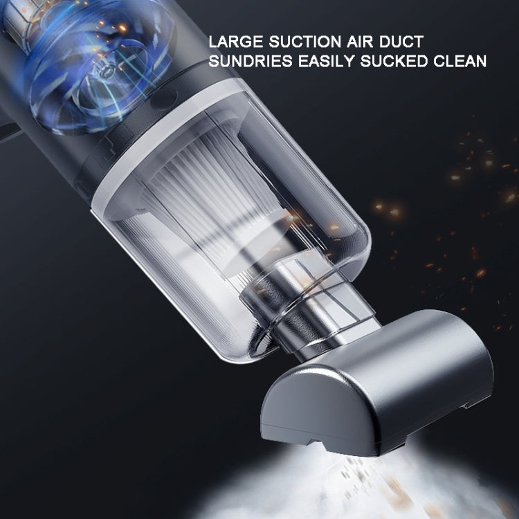 ST-8001CG 7.4V  4000mah White 50W Wireless Handheld Large Suction Car Vacuum Cleaner - free shipping - PMC TechLife - Order now!