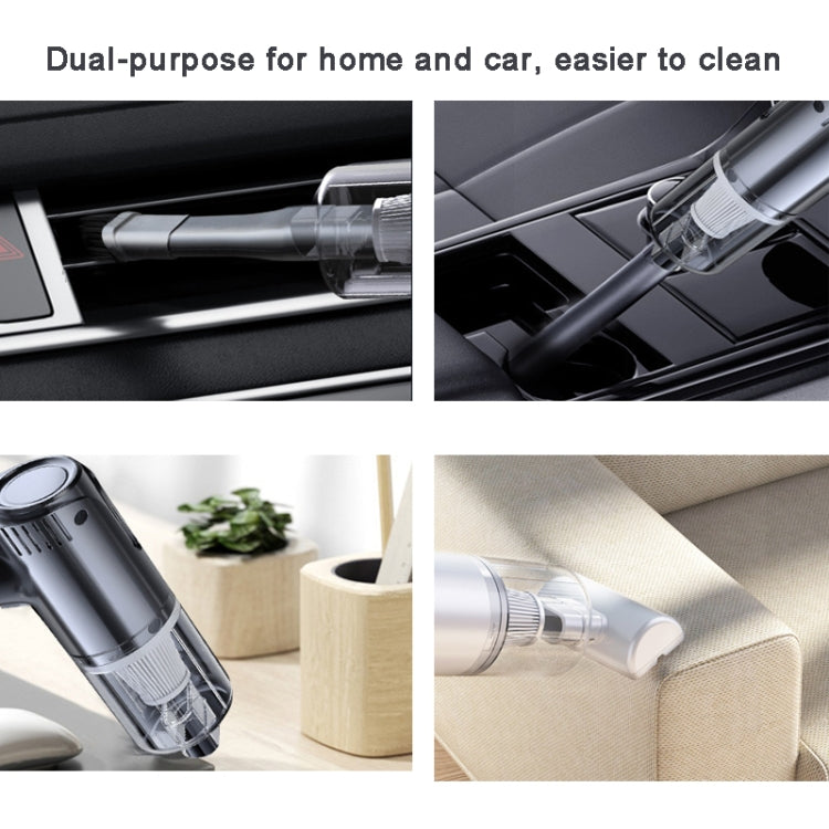 ST-8001CG 7.4V  4000mah White 50W Wireless Handheld Large Suction Car Vacuum Cleaner - free shipping - PMC TechLife - Order now!