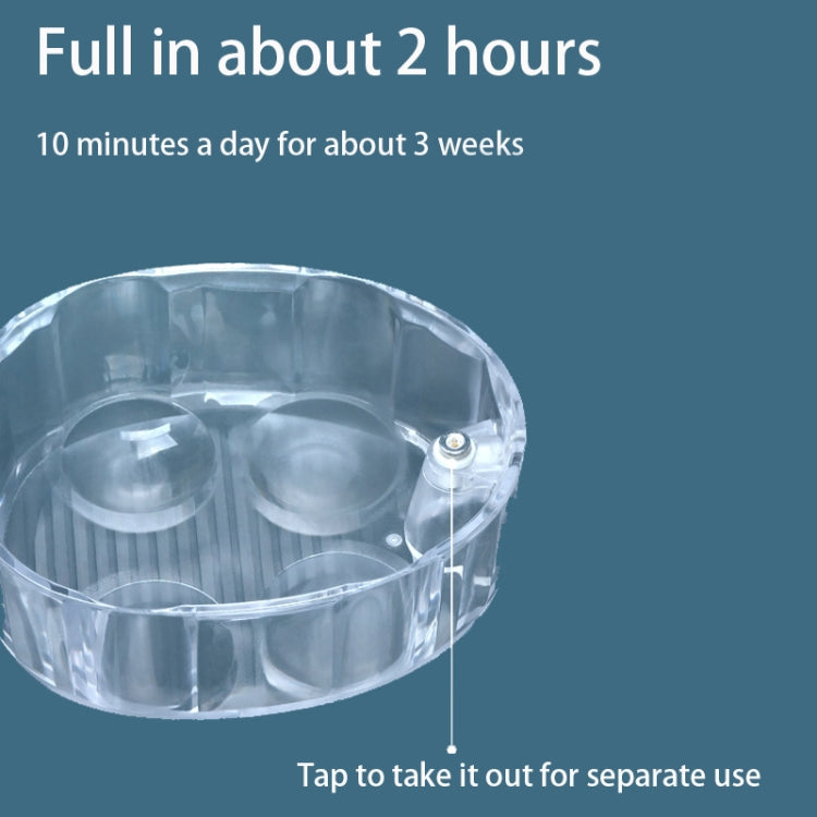 K111 Hot Compress Red Light Head Massager Electric Kneading Vibration Waterproof Head Instrument, Size: English Version(White) - Massage & Relaxation by PMC TechLife | Online Shopping South Africa | PMC TechLife