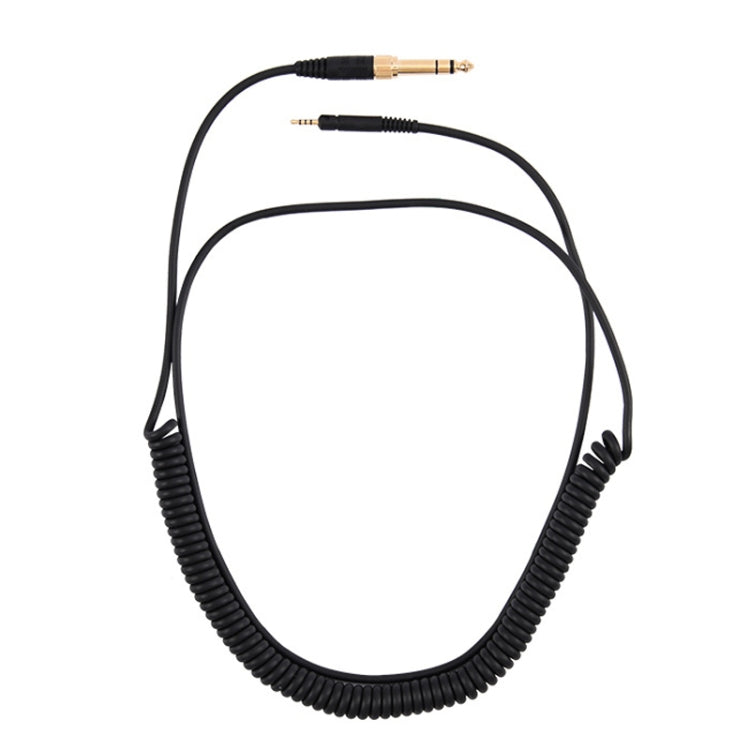 ZS0185 For Sennheiser HD598 / HD558 / HD518 / HD595 Earphone Spring Cable, Cable Length: 1.4m-3m - Headset Accessories by PMC TechLife | Online Shopping South Africa | PMC TechLife