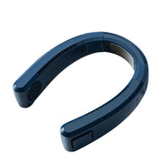 WT-F54 Wind From All Sides Long Battery Life Semiconductor Cooling Hanging Neck Fan(Blue)