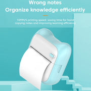 A31 Bluetooth Handheld Portable Self-adhesive Thermal Printer, Color: Blue