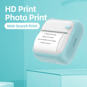 A31 Bluetooth Handheld Portable Self-adhesive Thermal Printer, Color: Pink