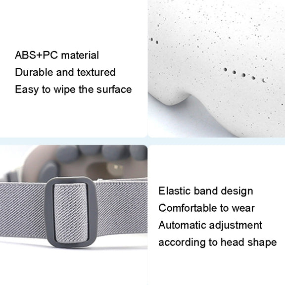 uEye2 Bluetooth Music Eye Massager Hot Vibration Eye Care Instrument(Rhythm)