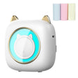 C23 Seven Colors Atmosphere Breathing Light Wireless Thermal Printer, Color: White+3 Rolls Color Paper - Printer by PMC TechLife | Online Shopping South Africa | PMC TechLife | Buy Now Pay Later Mobicred
