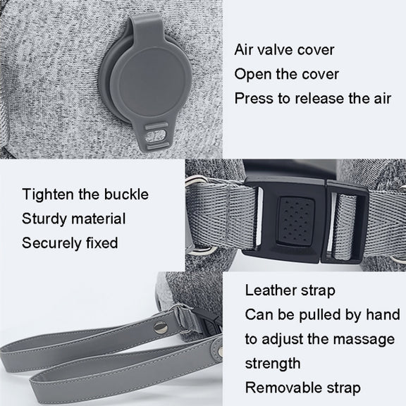 uNeck Air 3 Generations Portable Cervical Massager Inflatable Hot Compress Airbag U Pillow