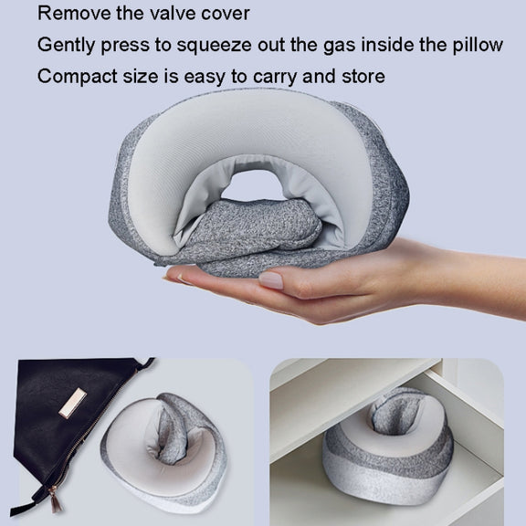 uNeck Air 3 Generations Portable Cervical Massager Inflatable Hot Compress Airbag U Pillow
