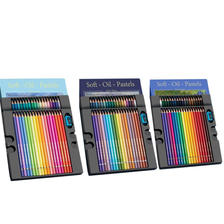 36 Colors Oily Bright Color Pencil Studio Special Set Macaron - Art Supplies by PMC TechLife | Online Shopping South Africa | PMC TechLife | Buy Now Pay Later Mobicred
