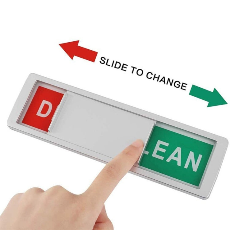 Dishwasher Magnet Clean Dirty Sign Double-Sided Refrigerator Magnet(Silver-Blue Gray) - Dish Washers & Accessories by PMc TechLife | Online Shopping South Africa | PMc TechLife | Buy Now Pay Later Mobicred