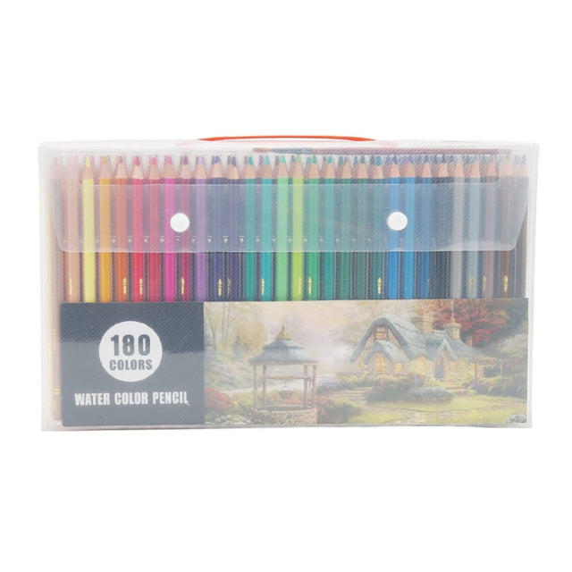 180 Color Water-soluble Core Hand-painted Color Pencil Set