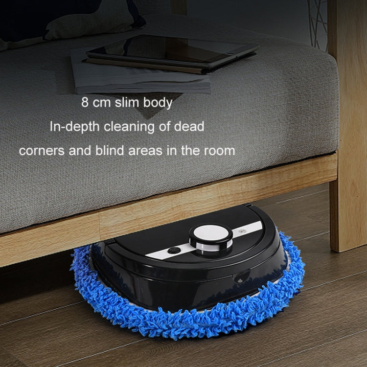 Intelligent Fully Automatic Sweeping Dragging Integrated Robot(Black) - Robot Vacuum Cleaner by PMC TechLife | Online Shopping South Africa | PMC TechLife | Buy Now Pay Later Mobicred