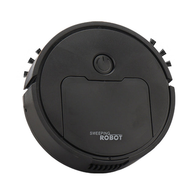 3 in 1 Mini Vacuum Cleaner Intelligent Sweeping Robot(Black)