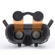 For DJI Goggles 2 Sunnylife AT-BHT565 Dustproof Lens Protective Cover VR Glasses Silicon Cover(Black)
