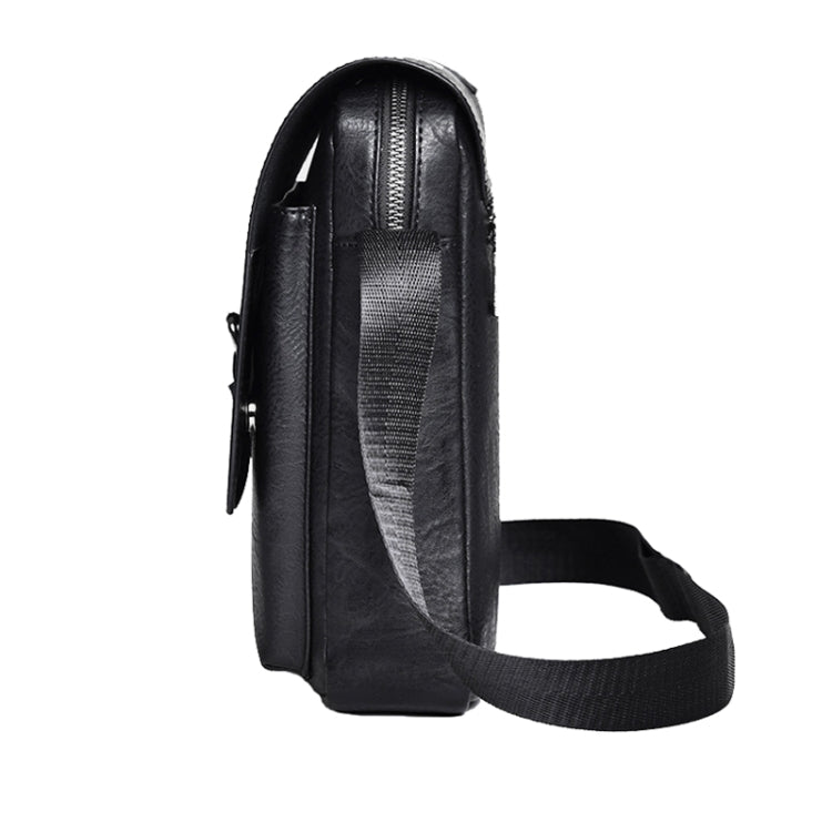 WEIXIER D266 Retro Crossbody Large Capacity Messenger Bag Shoulder Bag Tot Backpack(Dark Brown) - Single-shoulder Bags by WEIXIER | Online Shopping South Africa | PMC Jewellery | Buy Now Pay Later Mobicred
