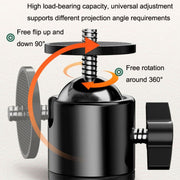 TY01 Projector Bracket Home Office Monitor Punch-free Bracket, Style: Desktop Telescopic Model