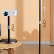 TY01 Projector Bracket Home Office Monitor Punch-free Bracket, Style: Flooring Telescopic Against Wall Model