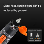 1-60 km Optical Fiber Red Light Pen 5/10/15/20/30/50/60MW Red Light Source Light Pen, Specification: 15mW Blue+Orange
