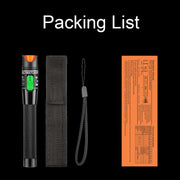 1-60 km Optical Fiber Red Light Pen 5/10/15/20/30/50/60MW Red Light Source Light Pen, Specification: 10mW Orange