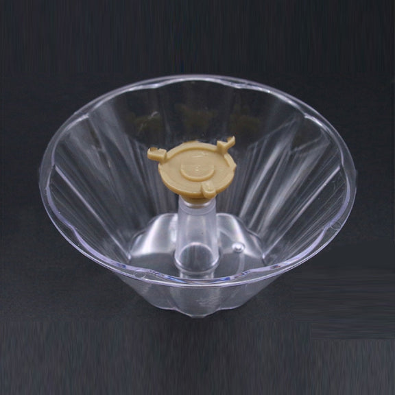 F006 PC 3 Claw Large Capacity Oil Cup Range Hood Accessories Oil Connection Box