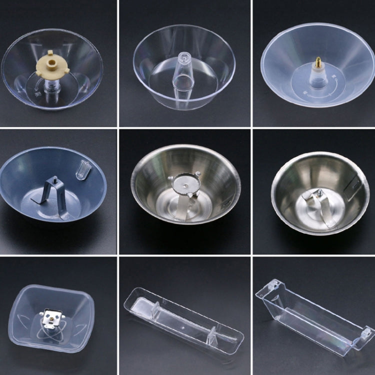 F009 Stainless Steel 3 Claw Round Oil Cup Range Hood Accessories Oil Connection Box