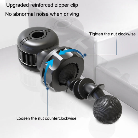 F6207 Car Rear Seat Zip Lock USB Double Head Fan, Model: USB