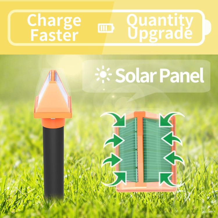 SJZ057 Outdoor IP66 Waterproof Solar Ultrasonic Rat Repeller Orchard Ultrasonic Animal Repeller(Orange) - Outdoor Insect Repellent by PMC TechLife | Online Shopping South Africa | PMC TechLife | Buy Now Pay Later Mobicred
