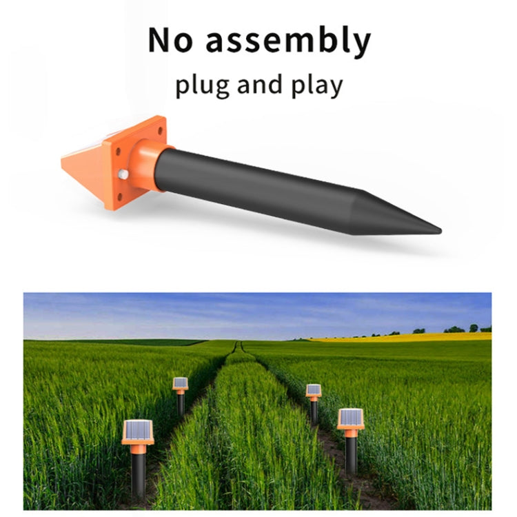 SJZ057 Outdoor IP66 Waterproof Solar Ultrasonic Rat Repeller Orchard Ultrasonic Animal Repeller(Orange) - Outdoor Insect Repellent by PMC TechLife | Online Shopping South Africa | PMC TechLife | Buy Now Pay Later Mobicred